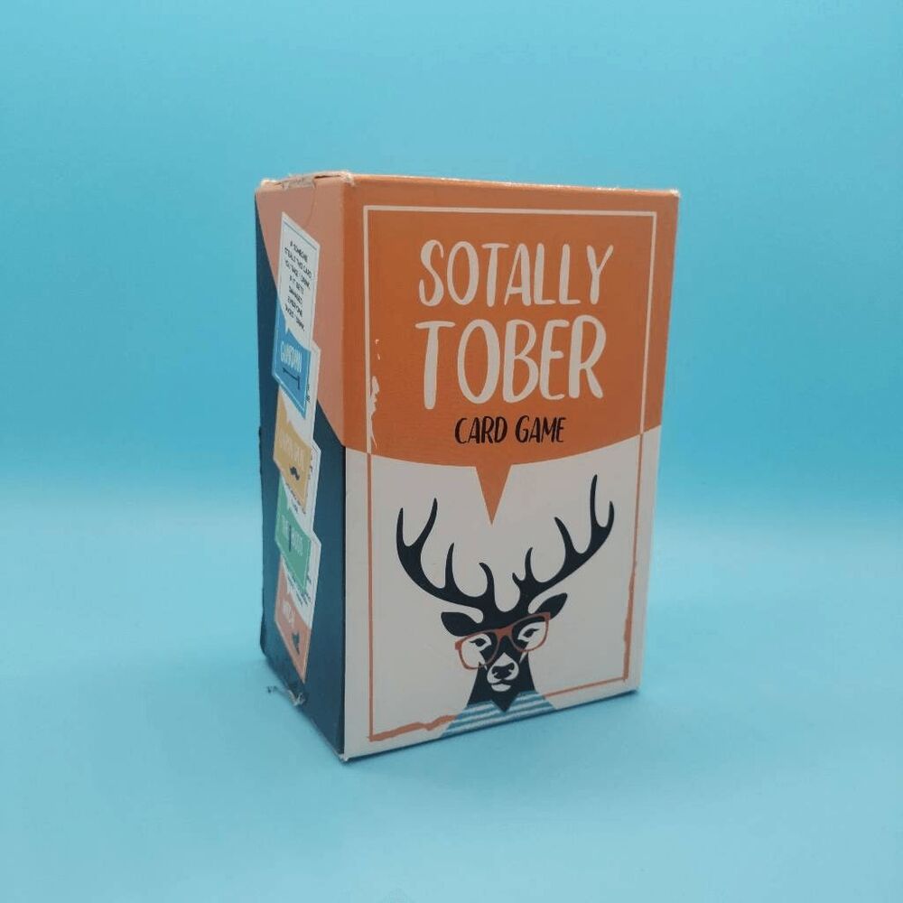 Sotally Tober Drinking Party Card Game 125 cards